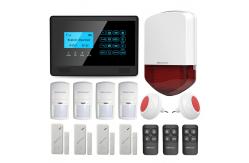 China Wireless Wired Smart Burglar Alarm System WIFI GSM supplier