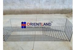 China Galvanised Bs En Iso 10244-2 Weldmesh Gabions With Helical Binders supplier