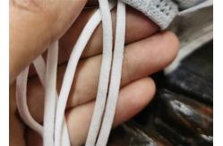 China Stretchy Elastic Ear Loop / Mask Elastic Band Face Mask Raw Material supplier