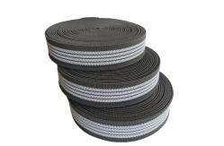 China Polyester 25mm Anti Slip Webbing 50m Roll Couch Elastic Webbing supplier
