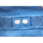 Eye Ophthalmic Sterile Disposable Surgical Drapes Alcohol Resistant With Two Holes And Pouch for sale