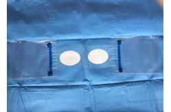 China Eye Ophthalmic Sterile Disposable Surgical Drapes Alcohol Resistant With Two Holes And Pouch supplier