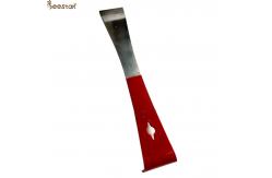 China Apiculture Hive Tools Beekeeping Equipment Red Stainless Steel Hive Tool Scraper supplier