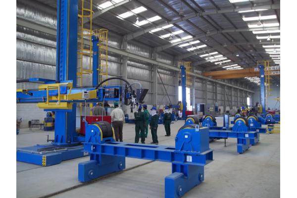 600T Pipe Welding Rotator Monopile Traversing Pipe Turning Roll