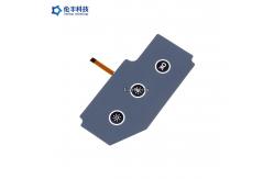 China Matte Surface Waterproof Membrane Switch Keypad Graphic Overlay Panel supplier