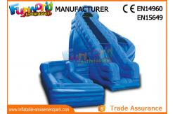 China Durable 30ft Tall Outdoor Inflatable Water Slides With Digital Printing supplier