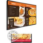 55 Inch Wall Mount Digital Signage For Catering Hospitality Industry for sale