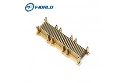 China Custom Brass Parts Milling Turning Service Plating CNC Machining supplier