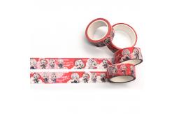 China No Residue Printed Japanese Washi Paper Tape For Stationery supplier