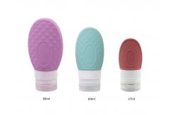 China Multipurpose 37ml 60ml 89ML Silicone Travel Bottle Set supplier