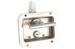 China Versatility Door Handle Tool Box Locks Truck Folding Latch Mirror Polished supplier