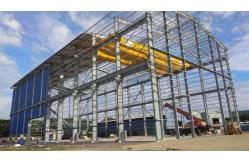 China Light Steel Structure Fabrication Prefabricated Metal Industrial Warehouse Construction supplier