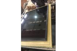 China EMI MRI Rf Shielding Windows Emi Shielded Brass Wire Mesh Black Painting supplier