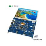 Polcd High Brightness 7 Inch 1024x600 RGB LCD Drive Board RTD2281 with Audio Speaker for Industrial Outdoor Display for sale