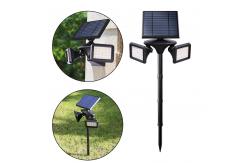China Waterproof Ip65 600LM 40 LED Solar Garden Light PIR Solar Powered Lawn Lights supplier