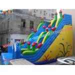 Inflatabl Giant Slide With Durable PVC Tarpaulin Commercial Inflatable Slide 10L x 6W x 8H for sale