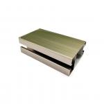 OEM Oxidized Smooth Anodized Aluminum Extrusion Profiles For Doors Frame