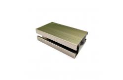 China OEM Oxidized Smooth Anodized Aluminum Extrusion Profiles For Doors Frame supplier