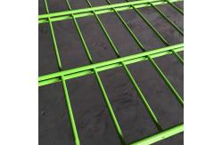 China 2D Twin Wire Galvanized Security Fence Double Steel Welded Wire Mesh Fence Panels supplier