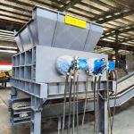 New Scrap Steel Aluminum Metal Scrap Aluminum Frame Shredder Machine Waste Aluminum Recycling Machine for sale