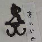 Ice Hockey Rustic Cast Iron Coat Hooks Cast Iron Crafts