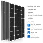 Flexible Maxeon Sunpower Solar Panels 400W Custom Logo for sale