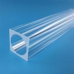 Quartz Capillary Tube Outer Square Inner Circle for sale
