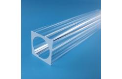 China High Precision Quartz Capillary Tube Outer Square Inner Circle supplier