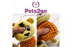 China 177X138mm Fuzzy Pet Chew Toys For Teeth Cleaning supplier