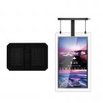 Slim Dual Sided Window Display With Temper Glass 43 / 55 Inch