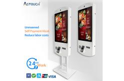 China 2K Restaurant Self Ordering Kiosk Mcdonalds Pcap Touch 32 Inch supplier
