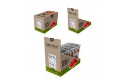 China Retail Snack Cardboard Tear Away Display Box with Gravure Printing / Digital Printing supplier