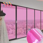 Back with Glue Building Glass Decorative Sticker PVC Colorful Transparent or Frosted Window Film for sale