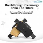 Rustproof Carbon Fiber Ceramic Brake Pads Mercedes Benz Brake Pads TUV