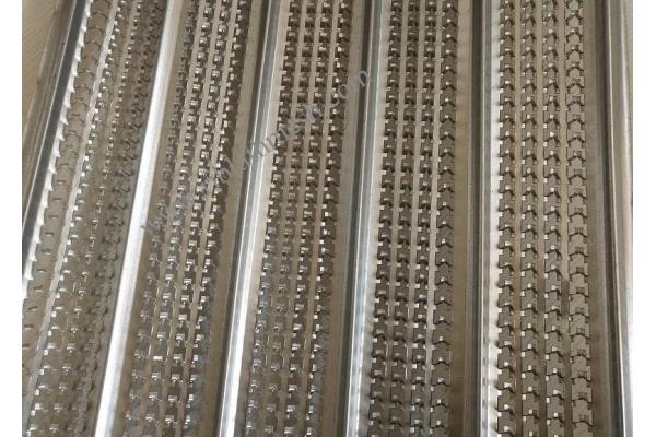 0.45m Width 21mm Rib Height Galvanized HY Rib Mesh  0.40mm Thickness