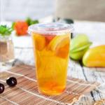 Pet Disposable Cold Drink Cups With Lids Transparent Juice Cups Smoothies for sale