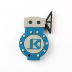 2D Design Custom Printed Usb Flash Drives 1GB 256GB waterproof UDP for sale