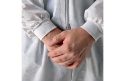 China breathable Waterproof Disposable Protective Coverall Soft Hand Feeling Prevent Pollution supplier