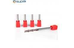 China Tungsten Steel Square End Mill High Precision Aluminum Cutting Tools CNC Working supplier