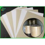 FSC Certified Coated Duplex Board White Side With Grey Back In Large Roll Packing for sale