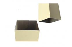 China Multifunctional Powder Coated Aluminium Extrusions 6063 Square Aluminum Tubing supplier