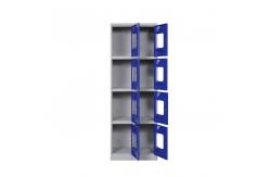 China 8 Door Cyber lock Metal Storage Locker Cabinet supplier