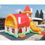 18 OZ PVC Inflatable Bouncer Slide Playground Bouncy Castle for sale