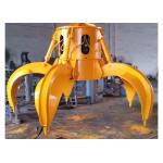 22KW Six Rotary Claws Hydraulic Scrap Grab Hoist Crane Parts for sale