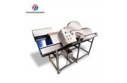 China Stainless Steel Vegetable Processing Machine 1.1KW Fruit Cutting Halt Machine supplier