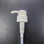 K206-11 Shiny White Screw Lotion Pump Discharge Rate 4ml/T Nonspill Spring Inside for sale