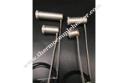 China Hot runner brass pipe heater nozzle heater pressed with coil heater supplier