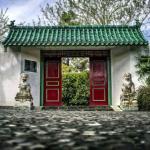 Old Chinese gates Chinese restaurant roof tiles for sale