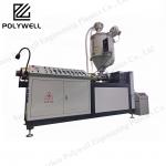 Tupe Pipe Bar Extrusion Line Plastic Profile Single Screw Extruder For Heat Insulation Strips for sale