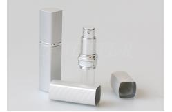 China Matte Silver Travel Perfume Atomiser Holder 25ml Oral Spray Fragrance Refill Bottle supplier